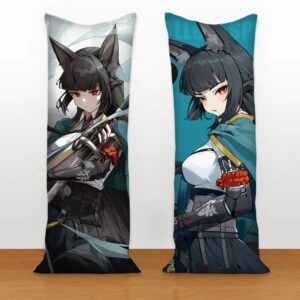 Zenless Zone Zero Game Miyabi Corin Von Lycaon Soilder 11 Long Pillow Game Bed Pillow