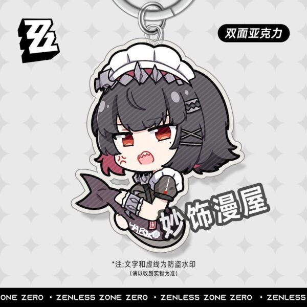 Zenless Zone Zero Chibi Version Acrylic Keychain