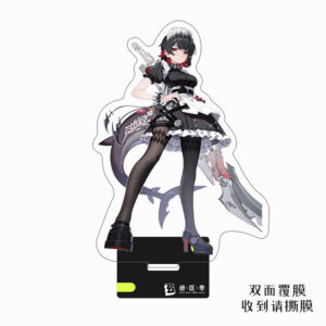 Game Cartoon 15cm Anime Zenless Zone Zero Acrylic Stand Figures Mana Nekomiya Nicole Anby Demara Action Model Desk Decor Gift