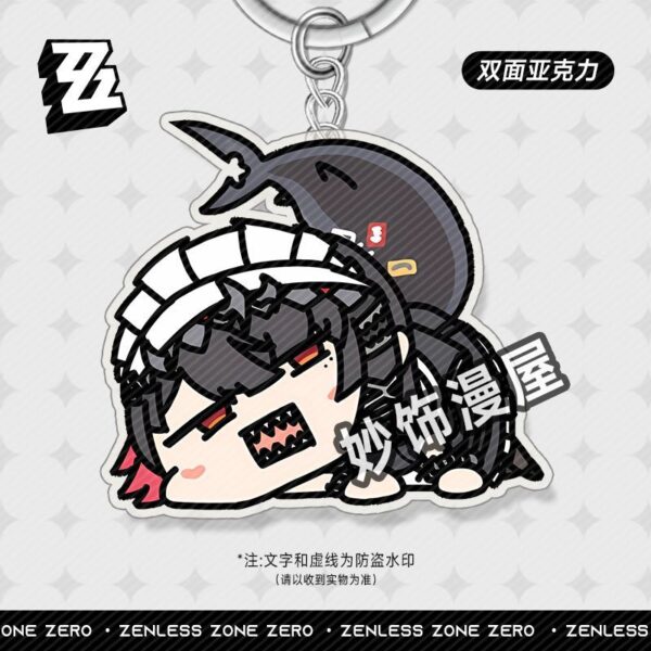 Zenless Zone Zero Chibi Version Acrylic Keychain