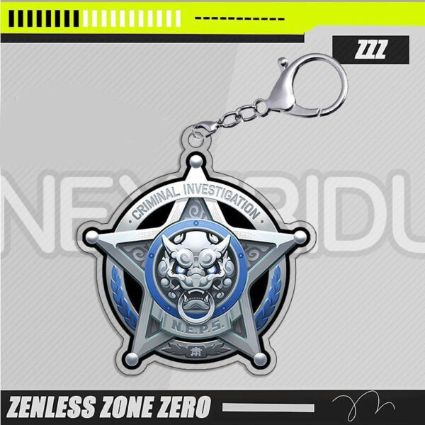 Zenless Zone Zero Factions Keychain