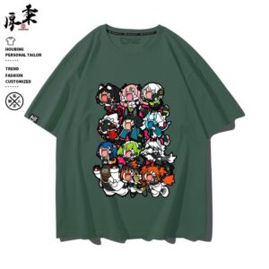 Zenless Zone Zero Nicole Game Characters Summer Thin T-shirt