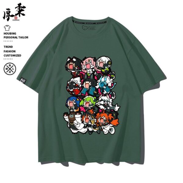 Zenless Zone Zero Nicole Game Characters Summer Thin T-shirt