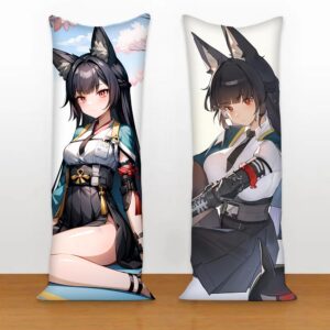 Zenless Zone Zero Game Miyabi Corin Von Lycaon Soilder 11 Long Pillow Game Bed Pillow