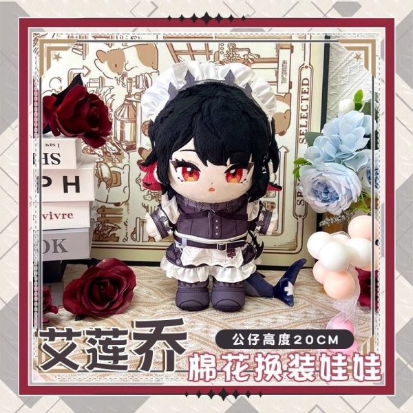 Zenless Zone Zero Ellen Joe 20cm Cotton Plush Doll - Cute Dress-Up Game Character Toy