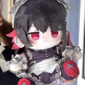 Zenless Zone Zero Ellen Joe 40cm Peripheral Sitting Posture Cotton Plush Doll Ellen Plushies Maid