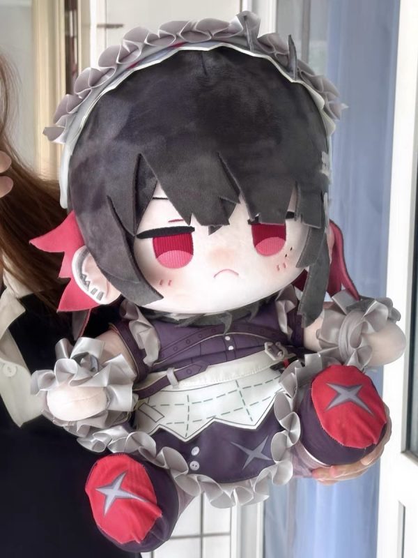 Zenless Zone Zero Ellen Joe 40cm Peripheral Sitting Posture Cotton Plush Doll Ellen Plushies Maid