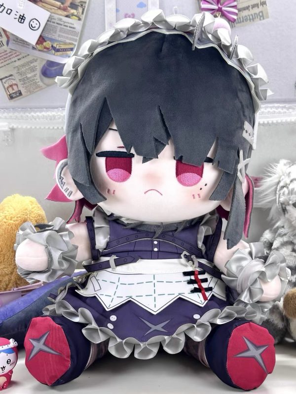 Zenless Zone Zero Ellen Joe 40cm Peripheral Sitting Posture Cotton Plush Doll Ellen Plushies Maid