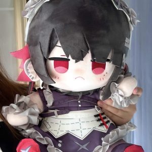 Zenless Zone Zero Ellen Joe 40cm Peripheral Sitting Posture Cotton Plush Doll Ellen Plushies Maid