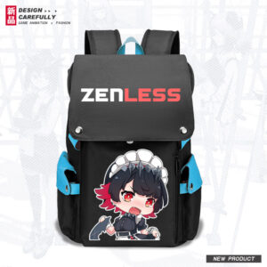 Game Anime Zenless Zone Zero Ellen Joe Kids School Bag Student Backpack Game Men Women Versatile Casual Backpack