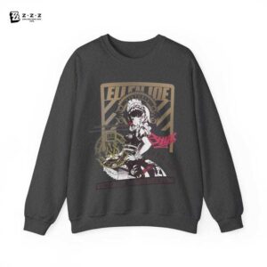 Zenless Zone Zero Ellen Joe Stylish Streetwear Graphic Tee | Victoria Housekeeping ZZZ Cozy Heavy Blend Unisex Crewneck Sweatshirt Sweater