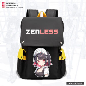 Game Anime Zenless Zone Zero Ellen Joe Kids School Bag Student Backpack Game Men Women Versatile Casual Backpack