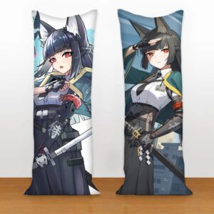 Zenless Zone Zero Game Miyabi Corin Von Lycaon Soilder 11 Long Pillow Game Bed Pillow