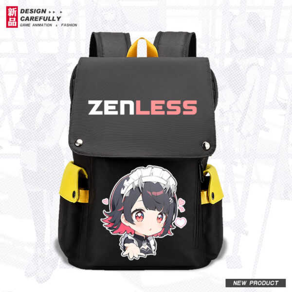 Game Anime Zenless Zone Zero Ellen Joe Kids School Bag Student Backpack Game Men Women Versatile Casual Backpack