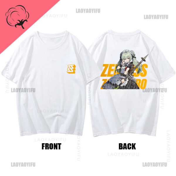 Hot Sales Cartoon ARPG Game Zenless Zone Zero Belle Printed T Shirts Trend Men/Women Role-playing Clothing Top