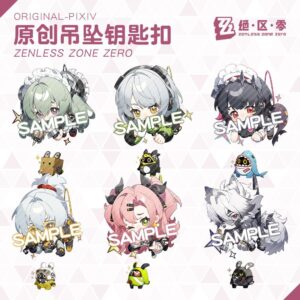 Zenless Zone Zero -  Characters New Doublesided Keychains