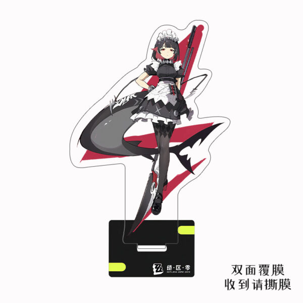 Game Cartoon 15cm Anime Zenless Zone Zero Acrylic Stand Figures Mana Nekomiya Nicole Anby Demara Action Model Desk Decor Gift