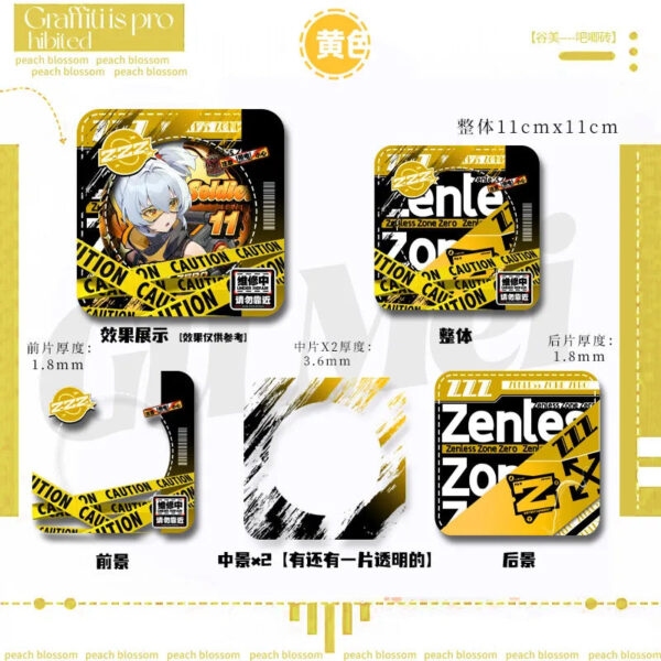 Zenless Zone Zero Acrylic Badge Display Stand