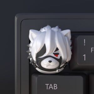 Zenless Zone Zero -  Rina Ellen Lycaon Characters Acrylic Keycaps for keyboard