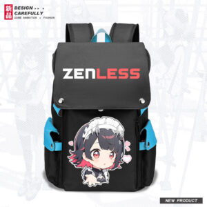 Game Anime Zenless Zone Zero Ellen Joe Kids School Bag Student Backpack Game Men Women Versatile Casual Backpack