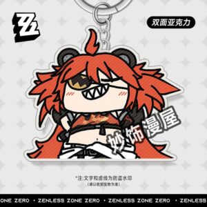 Zenless Zone Zero Chibi Version Acrylic Keychain