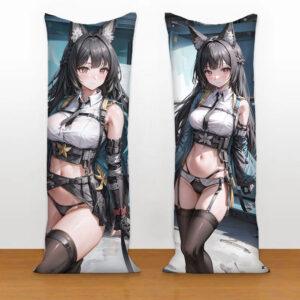 Zenless Zone Zero Game Miyabi Corin Von Lycaon Soilder 11 Long Pillow Game Bed Pillow