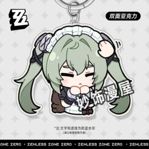 Zenless Zone Zero Chibi Version Acrylic Keychain