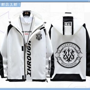 Zenless Zone Zero Thin Zippered Hoodie Regions Spring And Autumn Winter Casual Sportswear Game Clothing