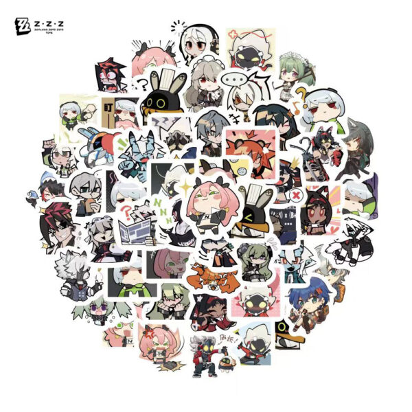 10/35/70pcs Belle Wise Zenless Zone Zero Stickers Nicole Von Lycaon Hoshimi Miyabi Nekomiya Mana Corin Wickes Sticker Decoration