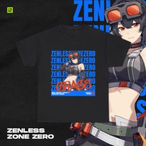 Zenless Zone Zero Grace Shirt ZZZ Gacha Game Merch Fan Shirt Unisex Cotton