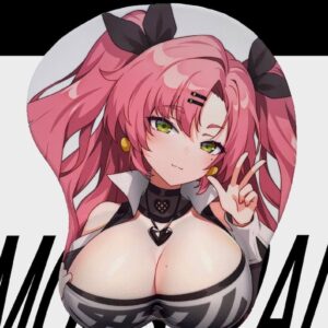 Nicole Demara 3D Mousepad Zenless Zone Zero Hoyoverse Fan made Merch ZZZ Oppai Wrist Support