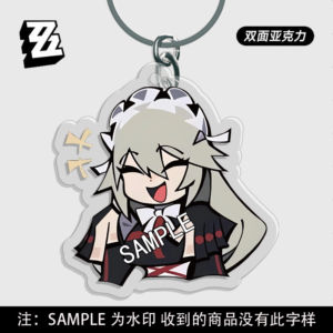 Zenless Zone Zero Cute Ellen Joe Shark Keychain