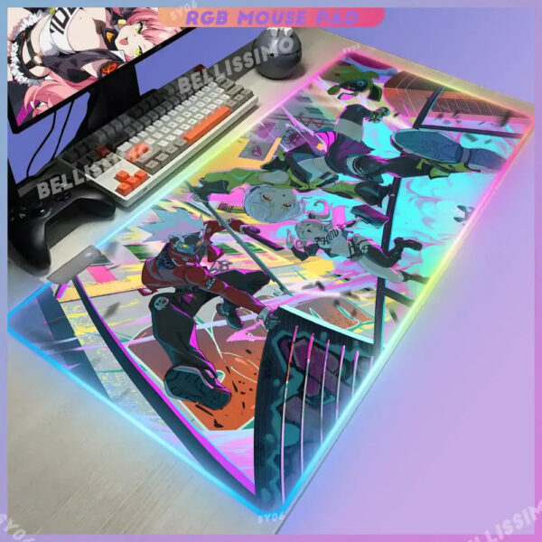 Zenless Zone Zero Mouse Pad Mousepad Large Cool eyboard Office gaming Desk Game Rubber No-slip Mat