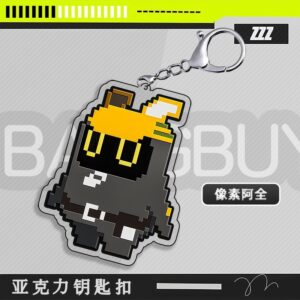 Zenless Zone Zero -  Pixel Bangboo Keychain