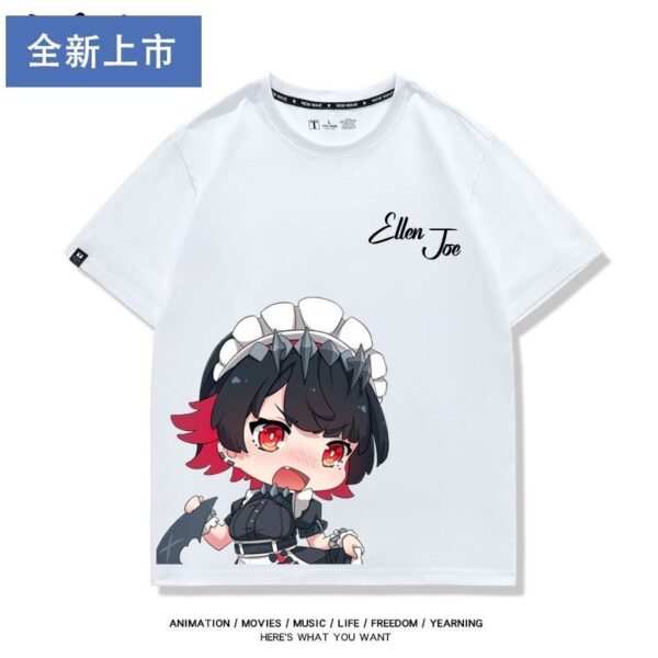 Zenless Zone Zero Ellen Joe Chibi Style T-shirt