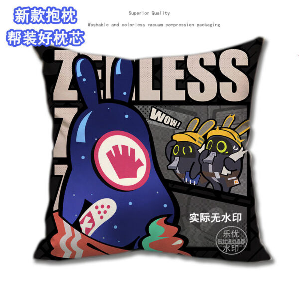 Zenless Zone Zero Chibi Style Illustration Character Soft Pillow