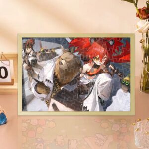 Zenless Zone Zero - Wooden Jigsaw Puzzle Collection with Frame - Large Puzzle Set