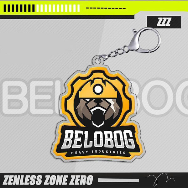 Zenless Zone Zero Factions Keychain