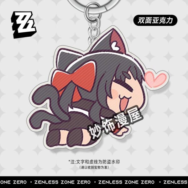 Zenless Zone Zero Chibi Version Acrylic Keychain