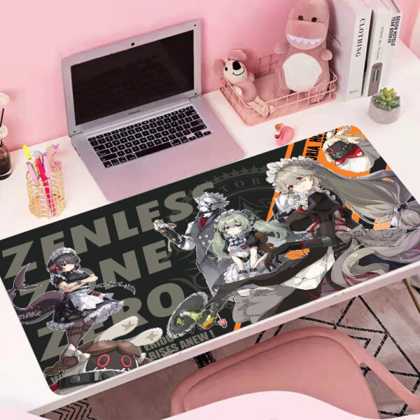 Zenless Zone Zero Mouse Pad Gentle House Anby Derama Corin Nicole Hoshimi Grace Von Gamer Mechanical Keyboard Desk Mats