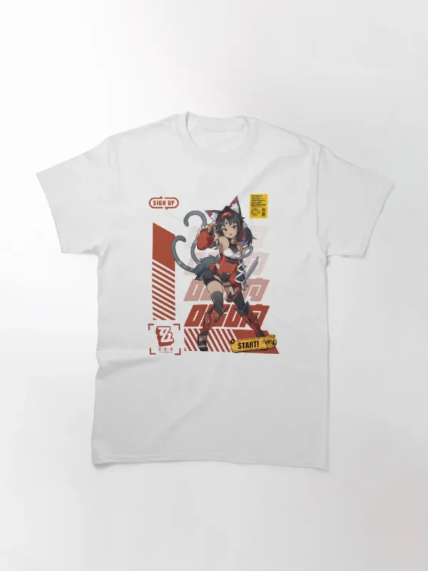 Zenless Zone Zero Agent Nekomiya Classic T-Shirt