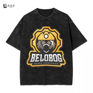 Washed T Shirts Zenless Zone Zero ZZZ Hip Hop T-Shirt Oversize Game Streetwear Cotton Graphic Printed Tops Tops Tees Men Women