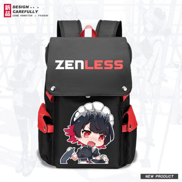 Game Anime Zenless Zone Zero Ellen Joe Kids School Bag Student Backpack Game Men Women Versatile Casual Backpack