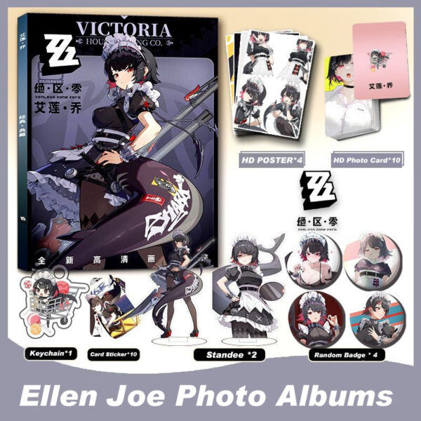 Zenless Zone Zero Ellen Joe Merchandise Birthday Gift Set - Art Book