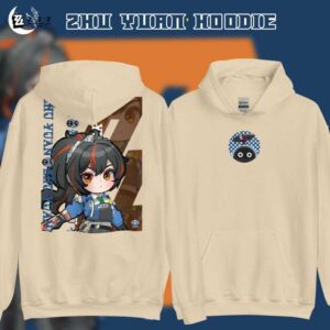 Zhu Yuan ZZZ Zenless Zone Zero Fanart Unisex Hoodie