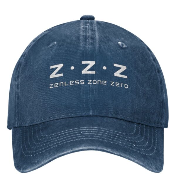 Zenless Zone Zero Letter Print Washed Baseball Cap Street Style Trucker Hat Summer Female Male Outdoor Sun Visors Baseball Caps