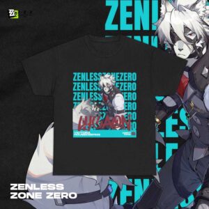 Zenless Zone Zero Lycaon Shirt ZZZ Gacha Game Merch Fan Shirt Unisex Cotton