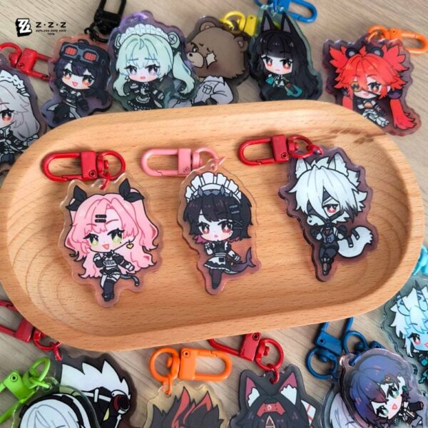 Zenless Zone Zero All Character Acrylic Charms