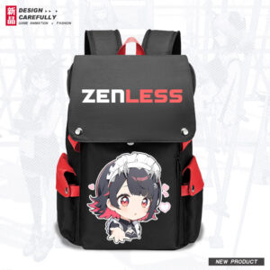 Game Anime Zenless Zone Zero Ellen Joe Kids School Bag Student Backpack Game Men Women Versatile Casual Backpack