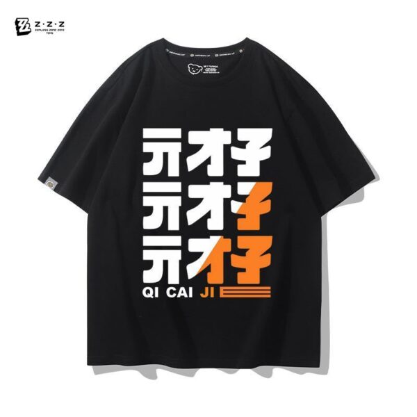 Zenless Zone Zero Nicole Game Characters Summer Thin T-shirt